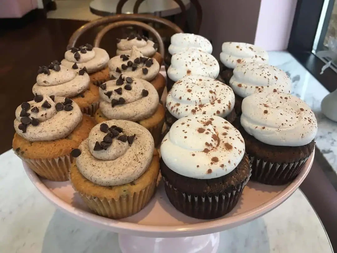 Banana Honey Birthday Cupcake