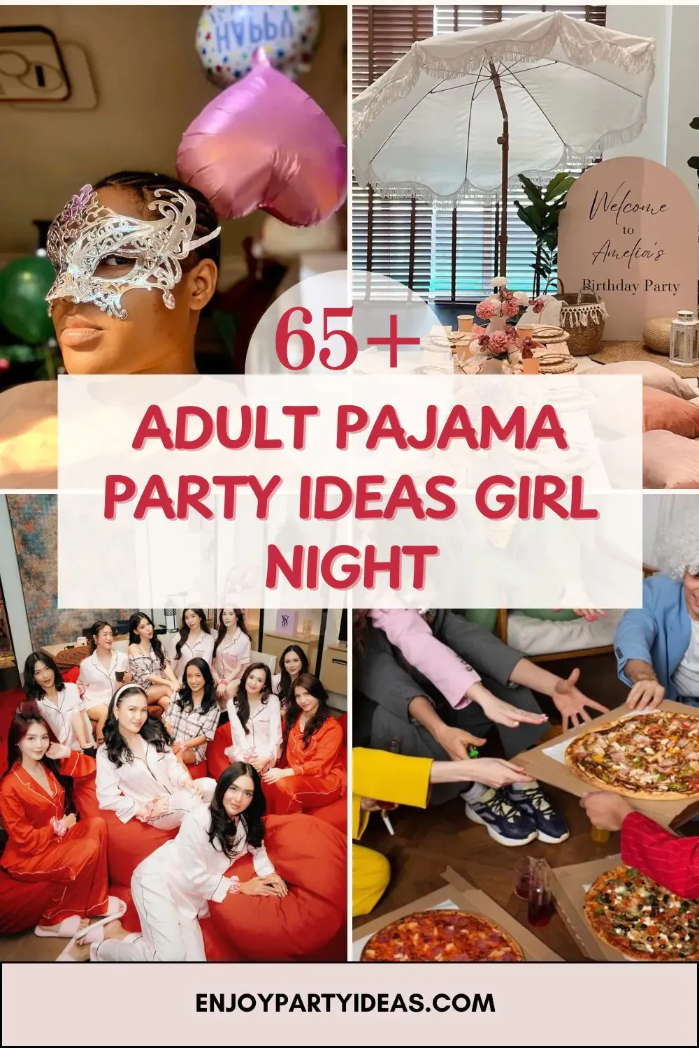 Adult Pajama Party Ideas Girl Night