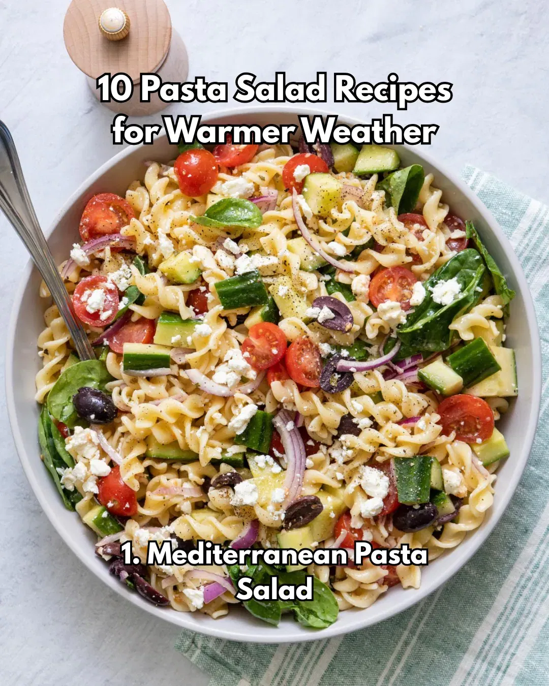 Cheese & Herb Pasta Salad
