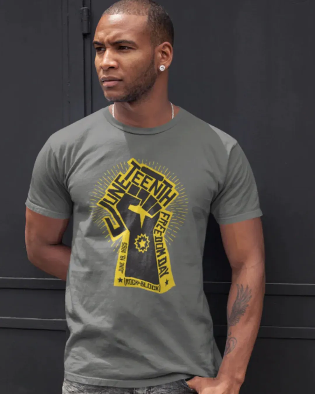 Juneteenth Emoji Style Tee