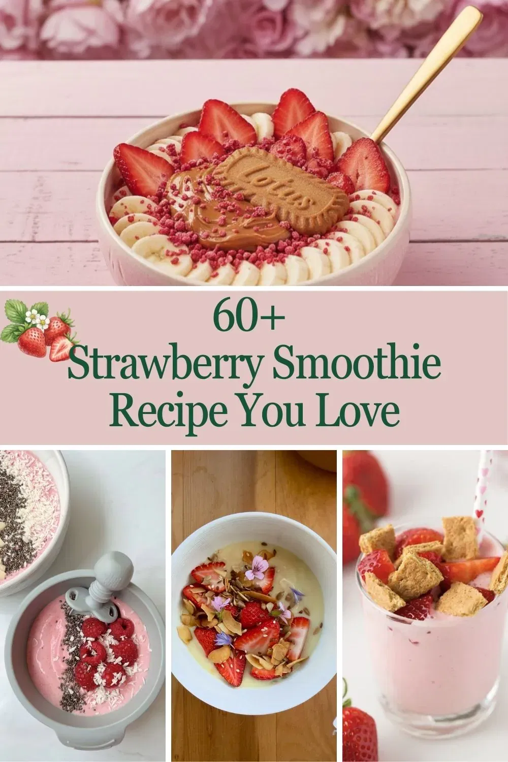 60+ Strawberry Smoothie Recipe