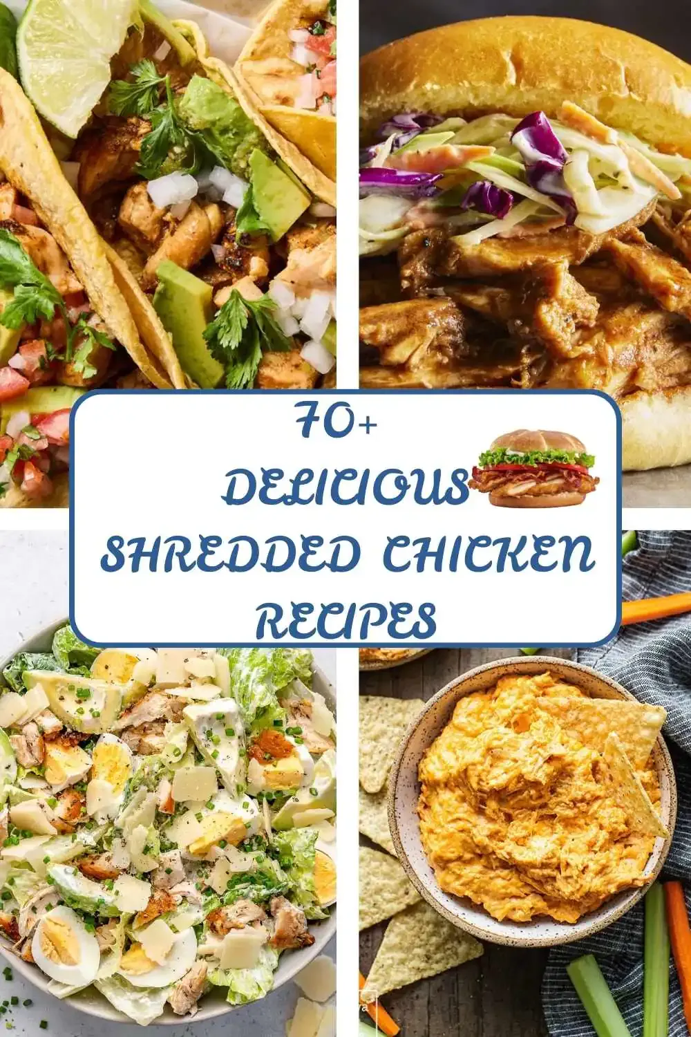 70+ Shredded Chicken Recipes