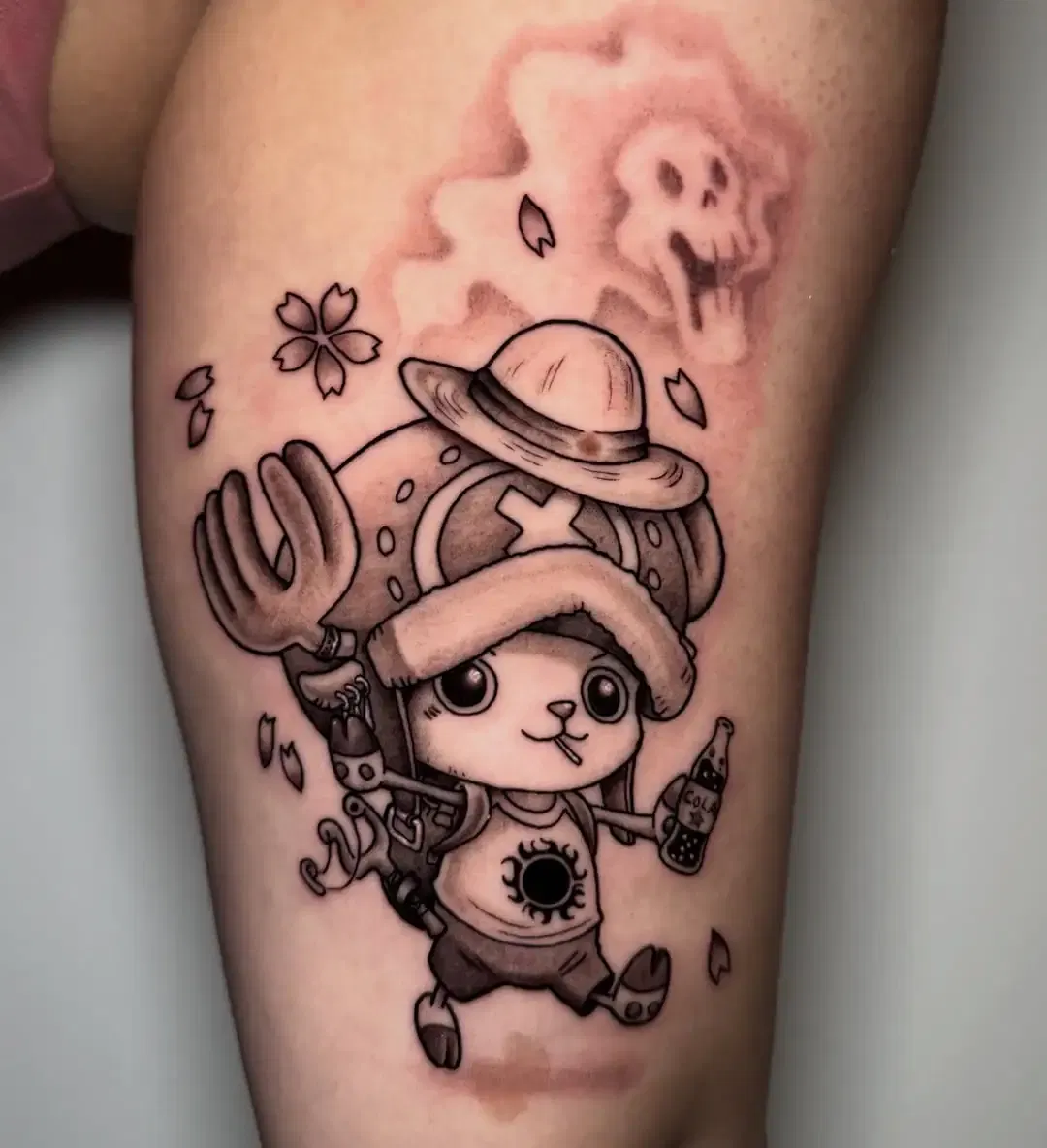 Chopper in Brain Point tattoo