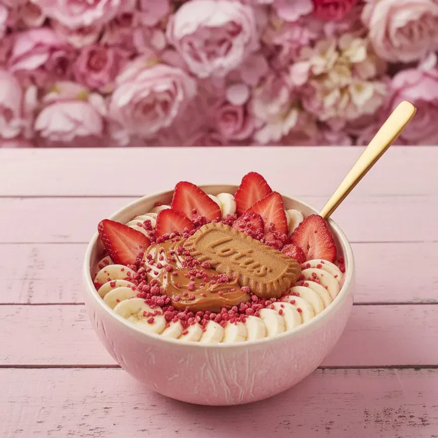 Strawberry Banana Split Smoothie