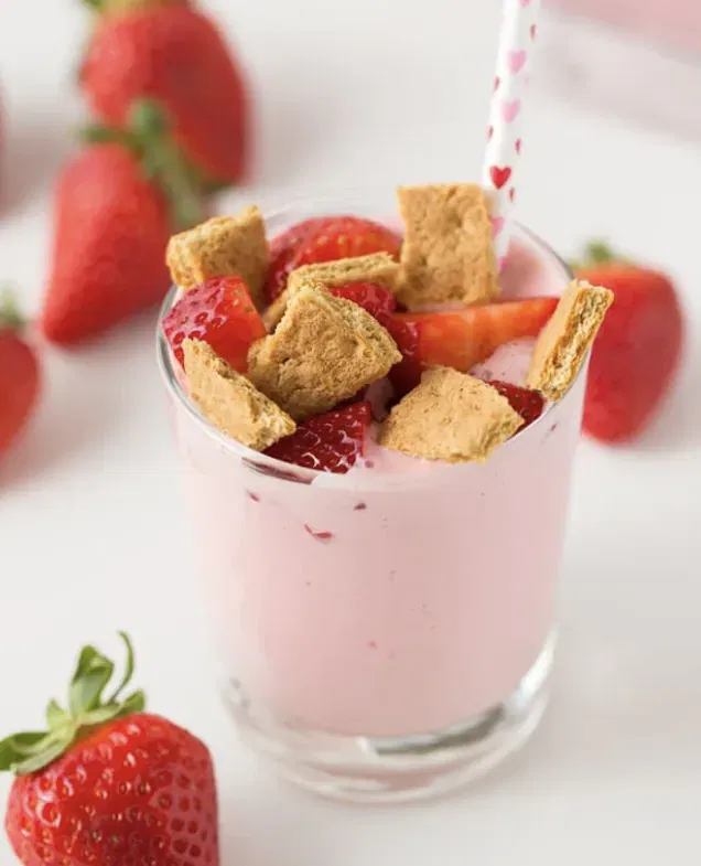 Strawberry Protein Smoothie