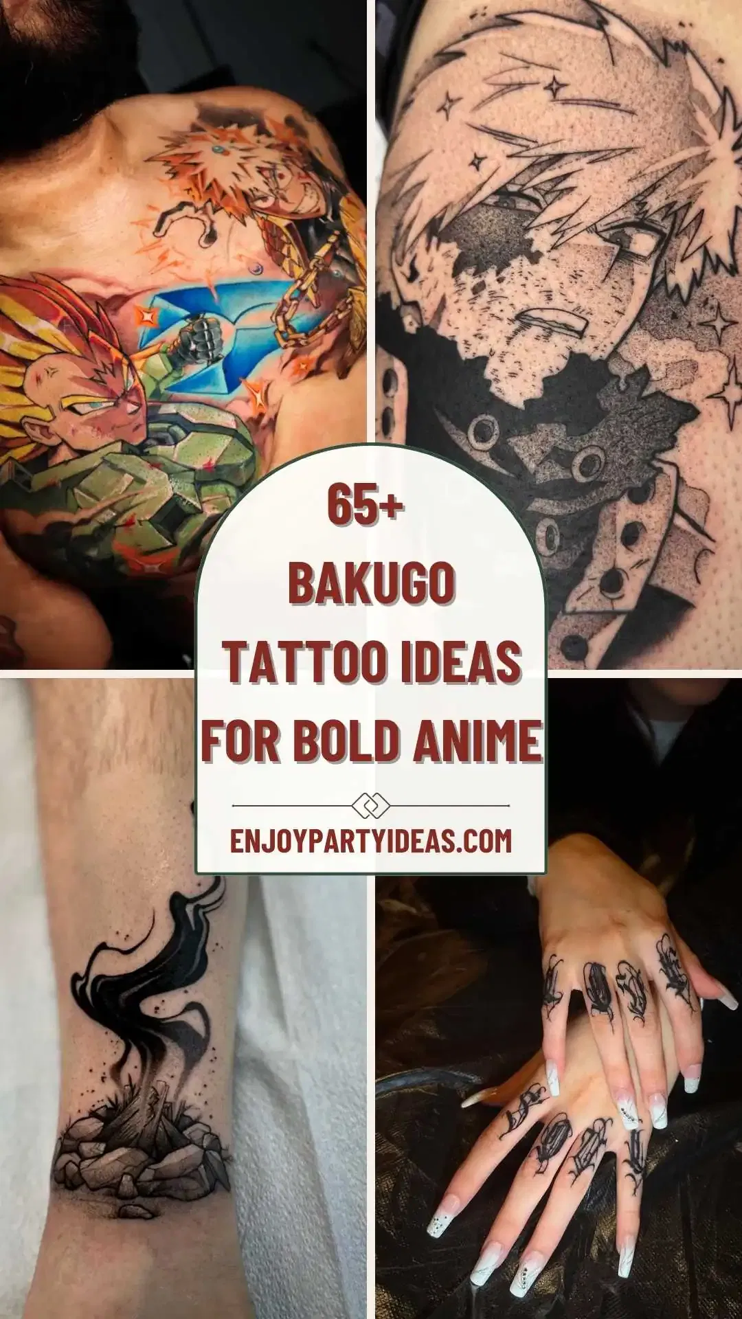 65+ Bakugo Tattoo Ideas Bold Anime