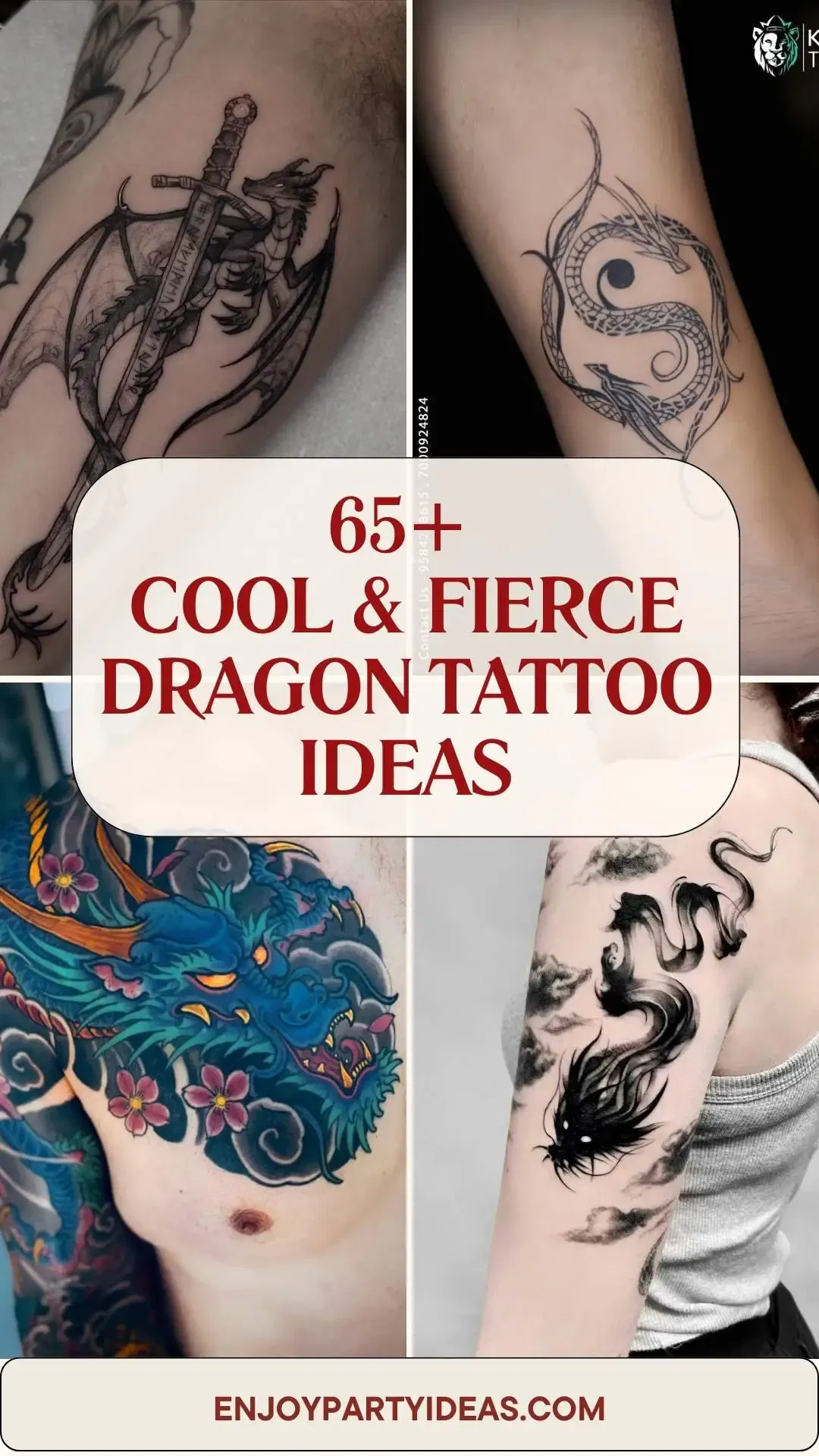 65+ Dragon Tattoo Ideas