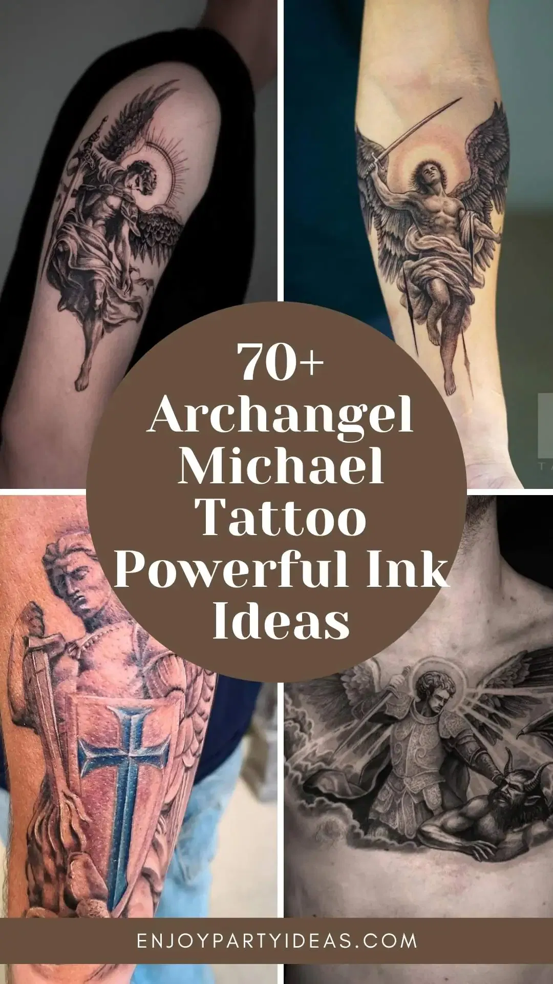 70+ Archangel Michael Tattoo Powerful Ink Ideas