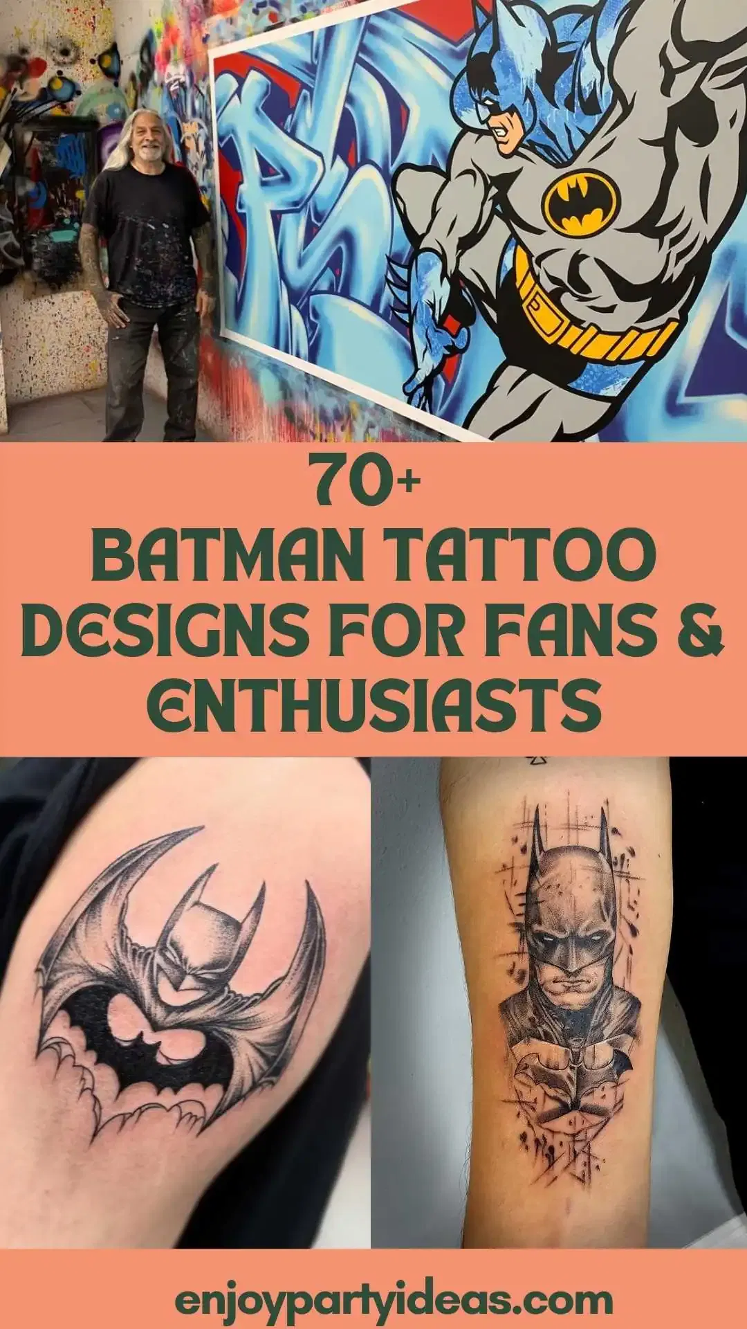 70+ Batman Tattoo Designs for Fans & Enthusiasts