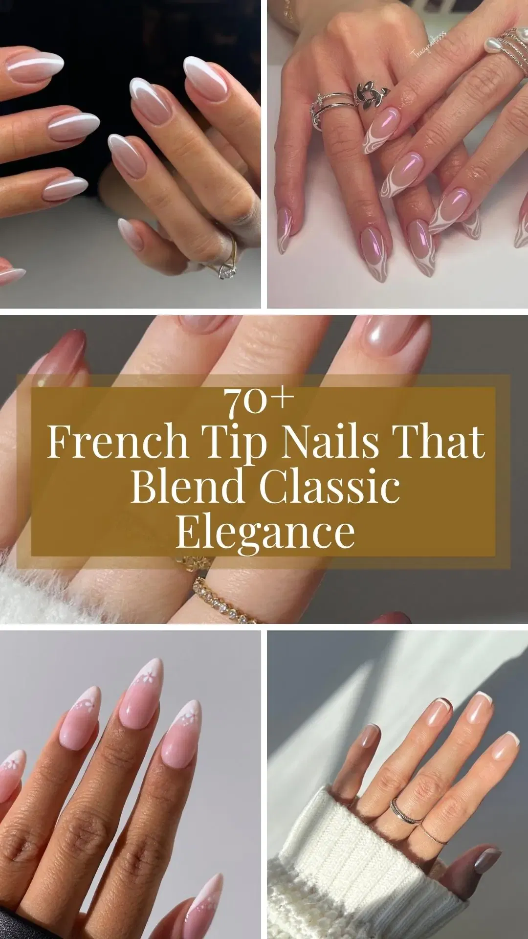 70+ French Tip Nails That Blend Classic Elegance