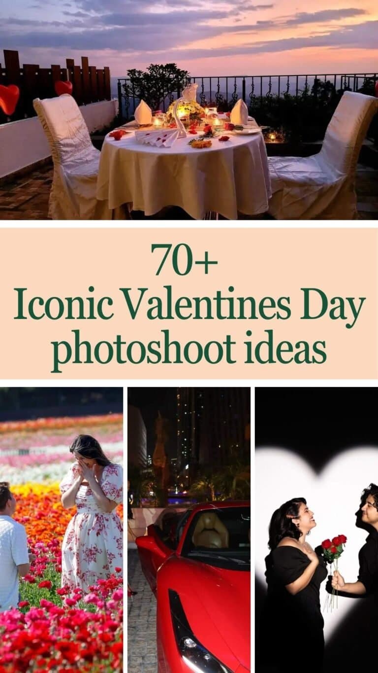 Iconic Valentines Day photoshoot ideas