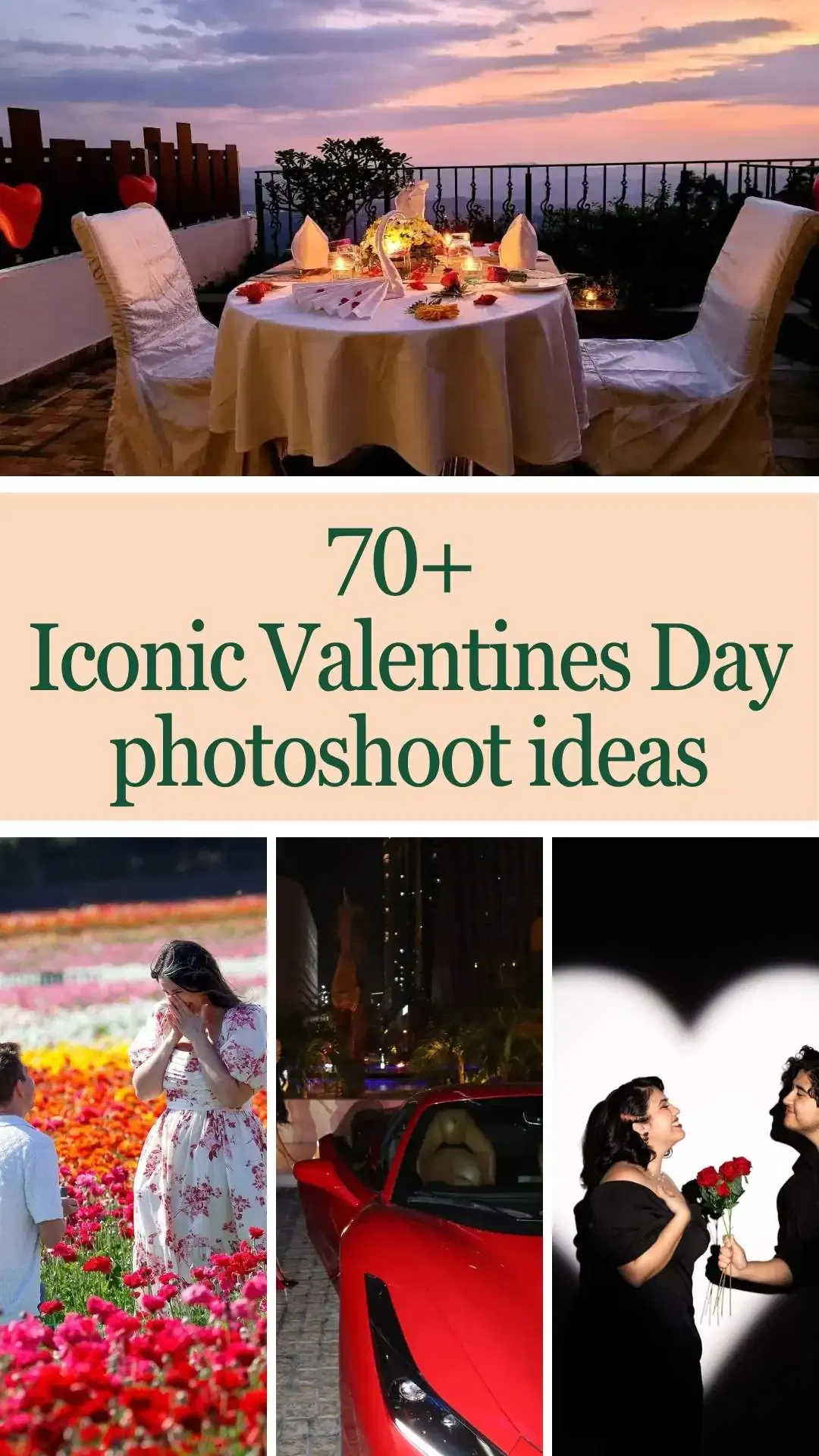 70+ Iconic Valentines Day photoshoot ideas