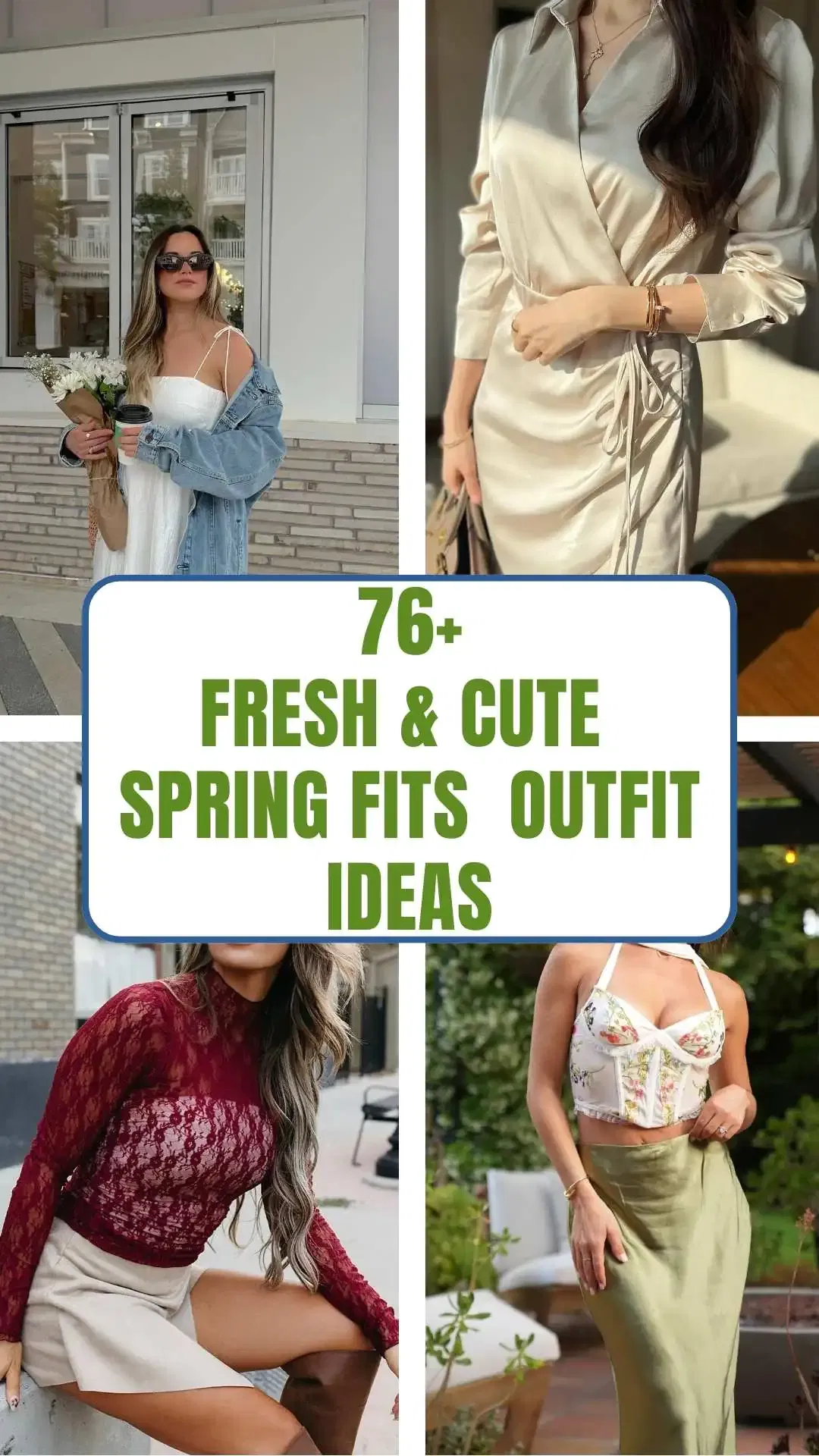 76+ Cute Spring Fits | Fresh Outfit Ideas for the Season