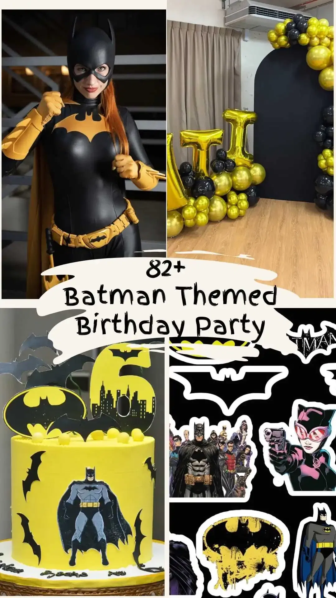 82+ Batman Themed Birthday Party