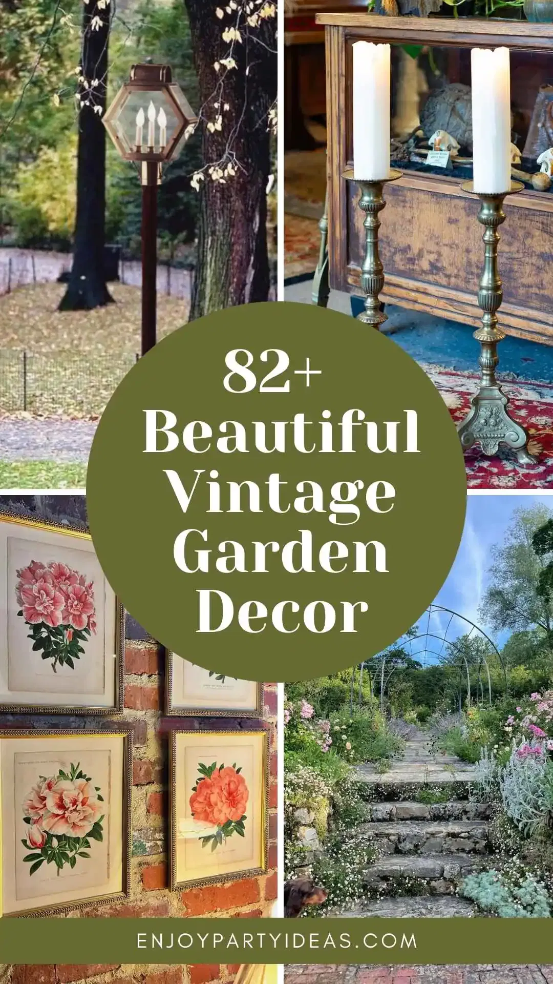 82+ Vintage Garden Decor