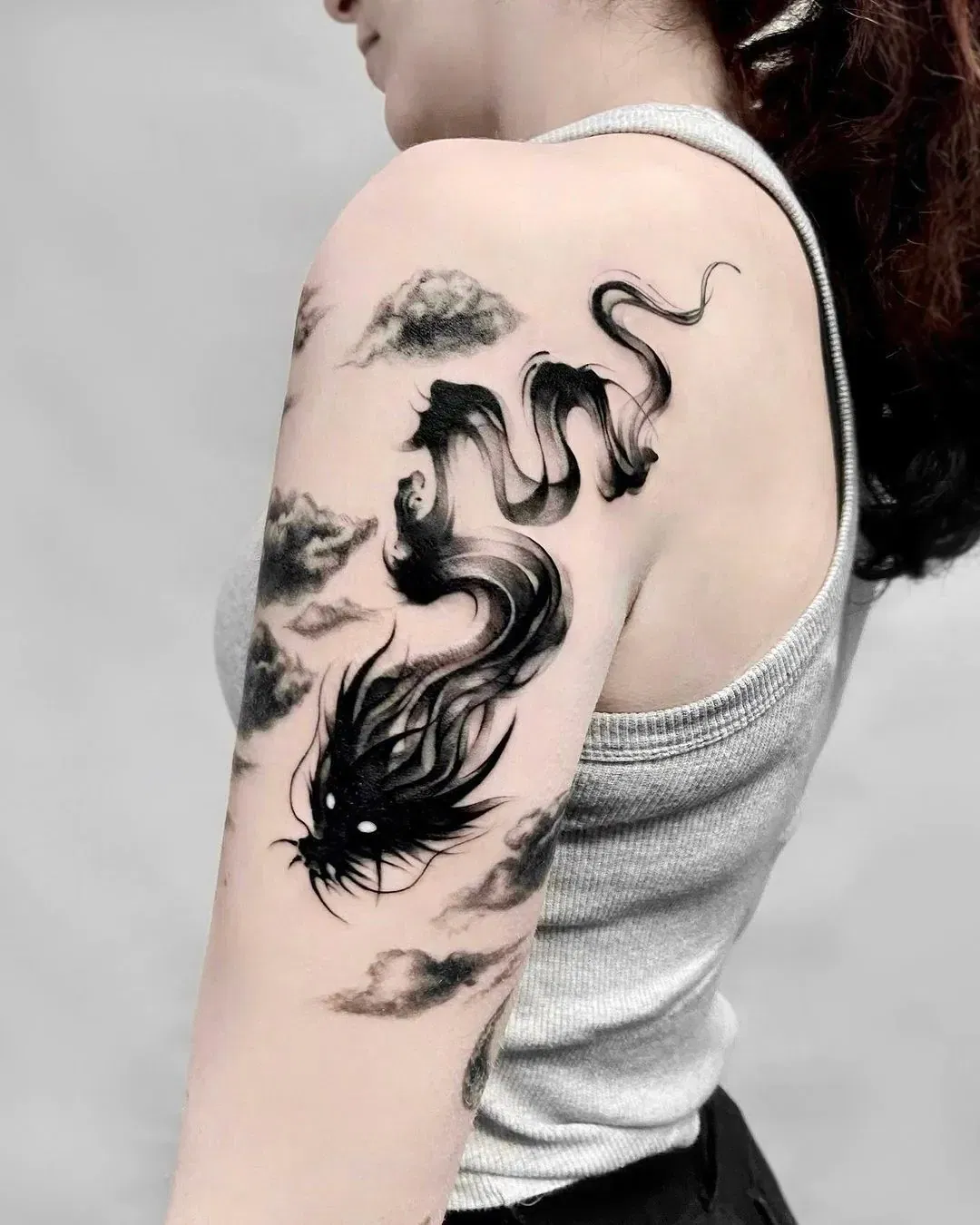 Abstract Dragon Tattoo