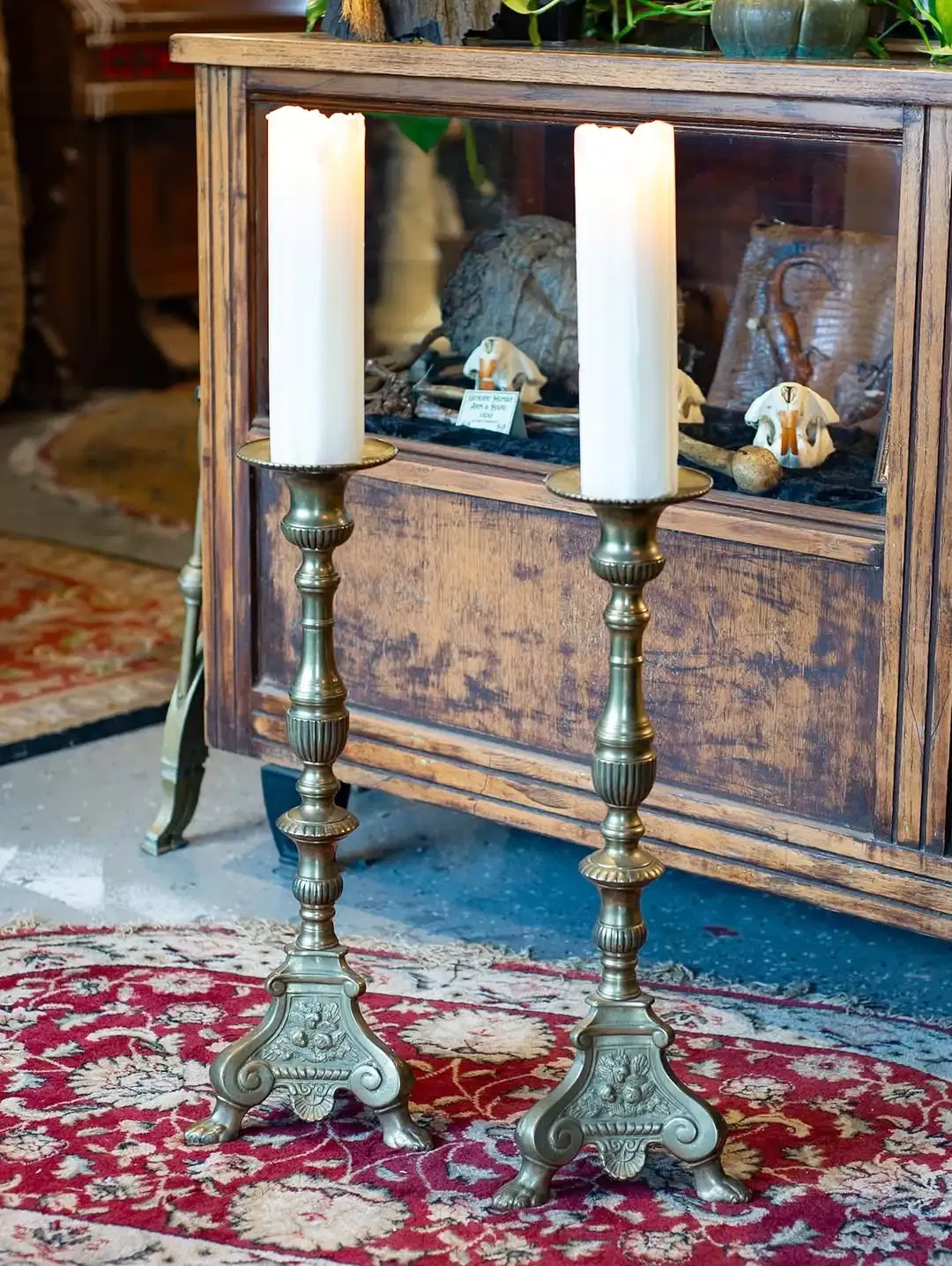 Antique Candle Holders