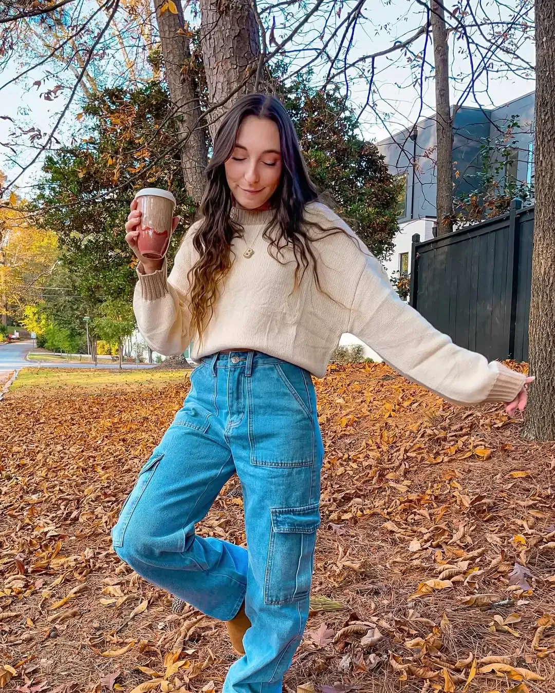 Autumn Sweater & Jeans