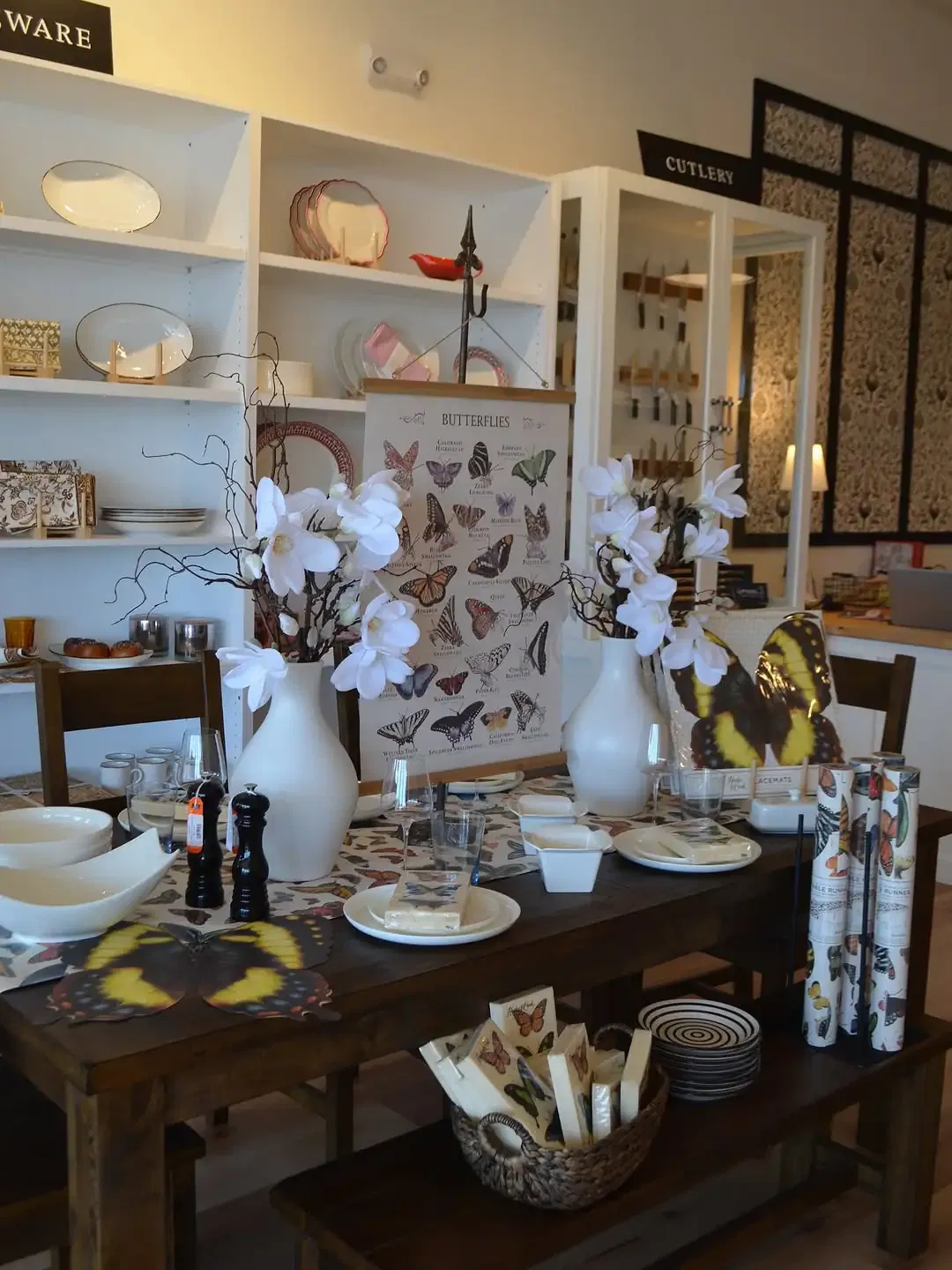 Butterfly Vase Decor