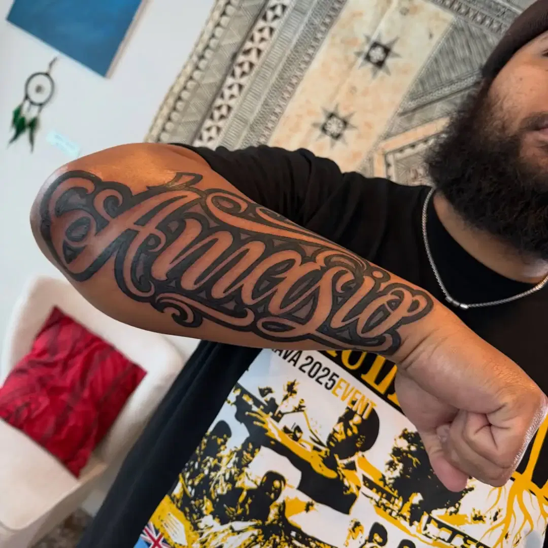 Calligraphy Script Tattoo