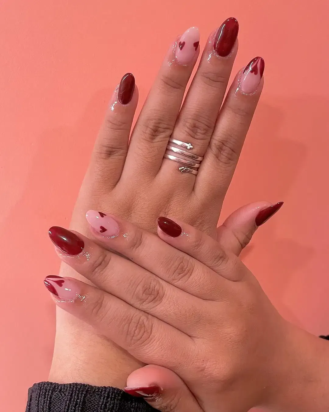 Cherry Red Nails