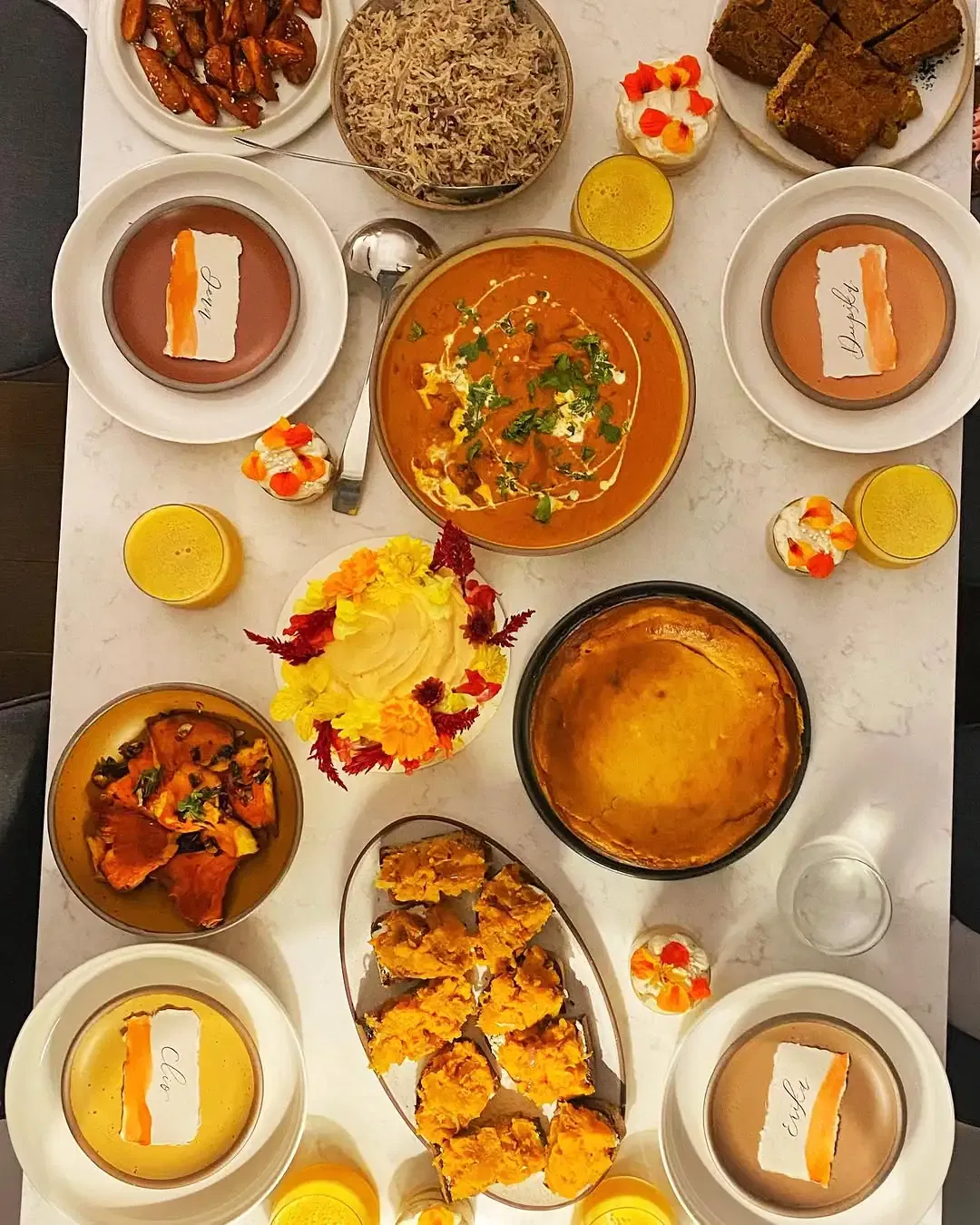 Color-Themed Dinner Party