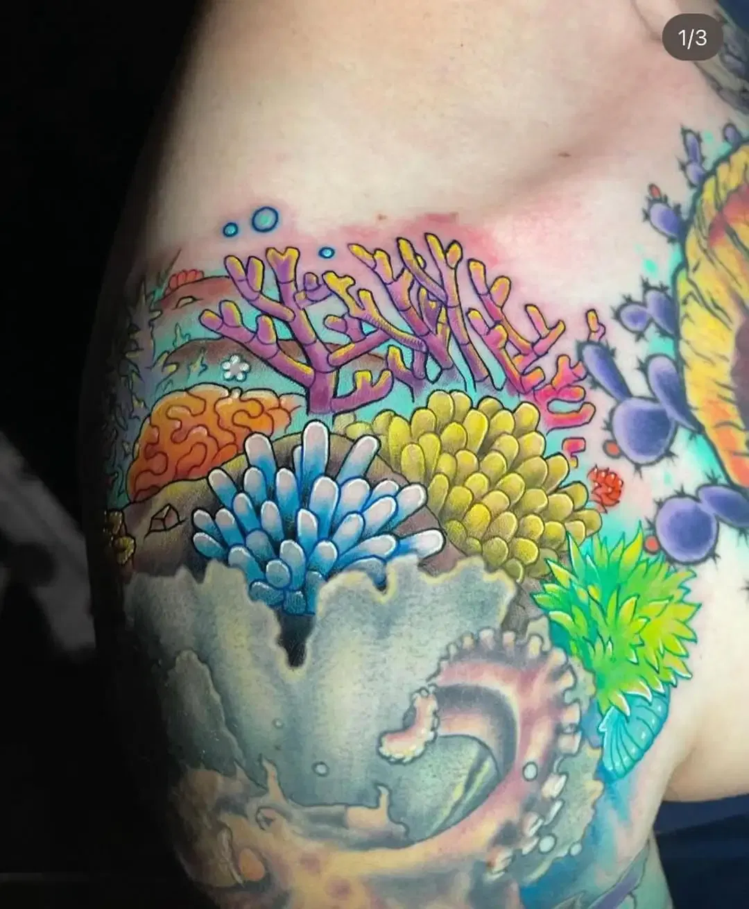 Coral Reef Tattoo