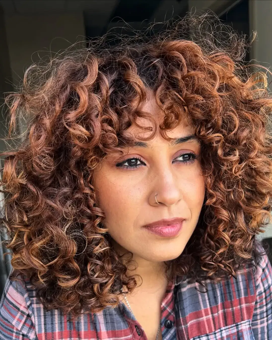 Curly Hair Caramel Blend