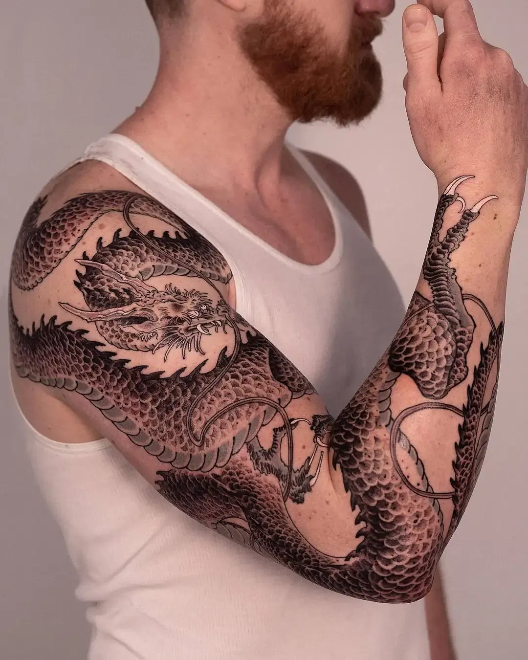 Dragon Arm Tattoo