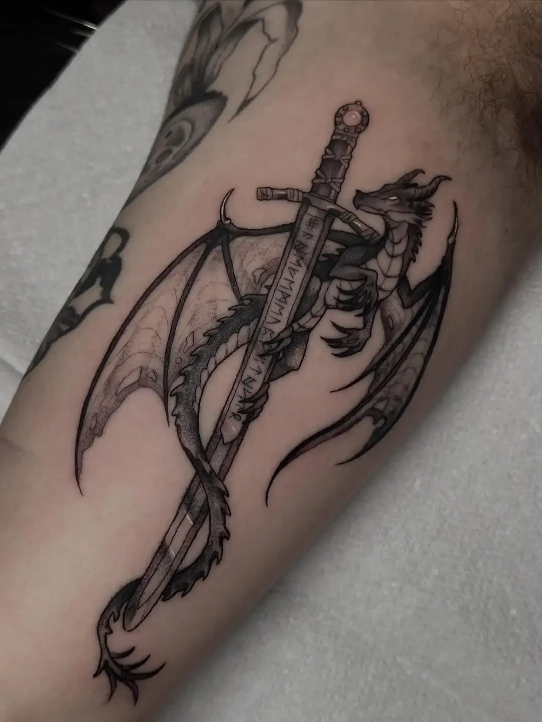Dragon and Sword