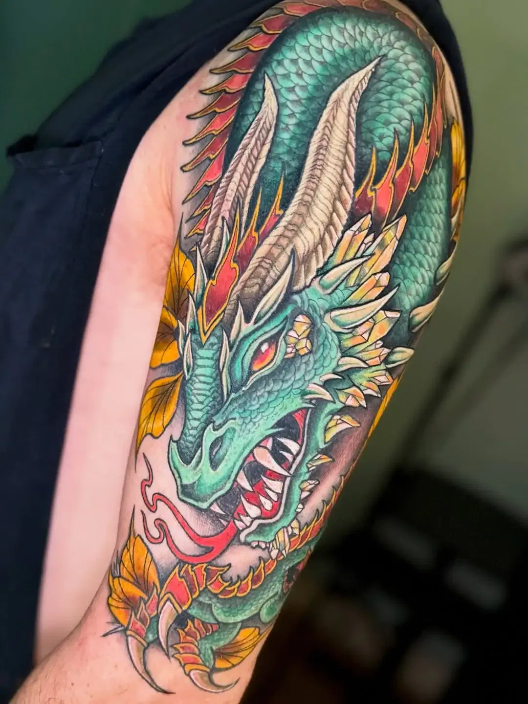 Earth Dragon Tattoo