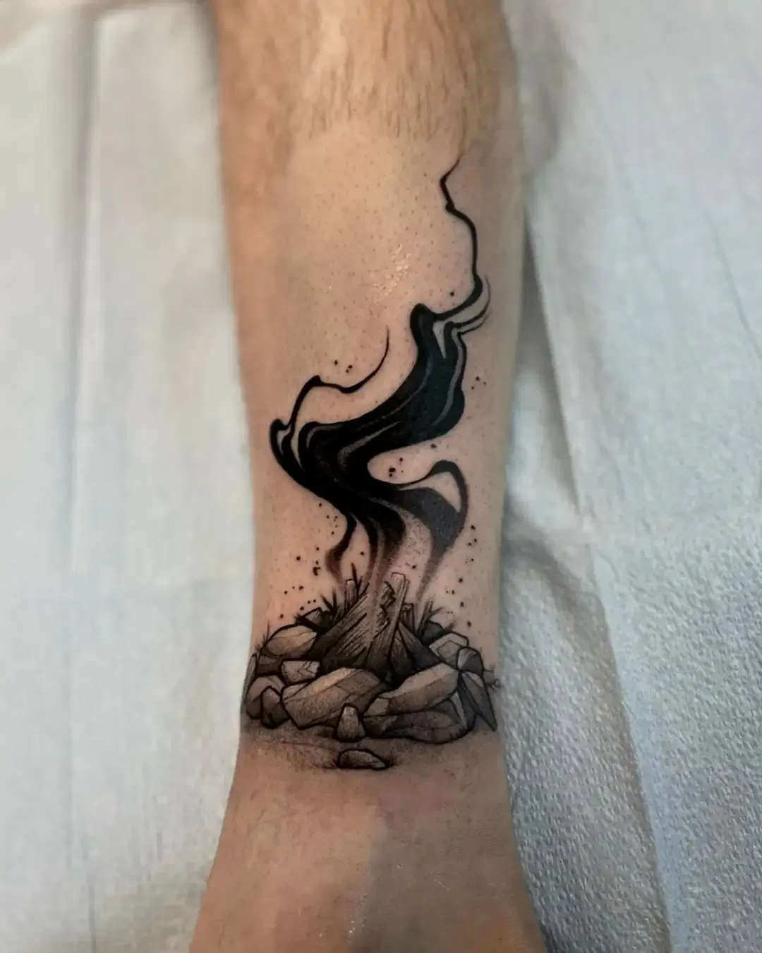 Fire & Smoke Effects Tattoo
