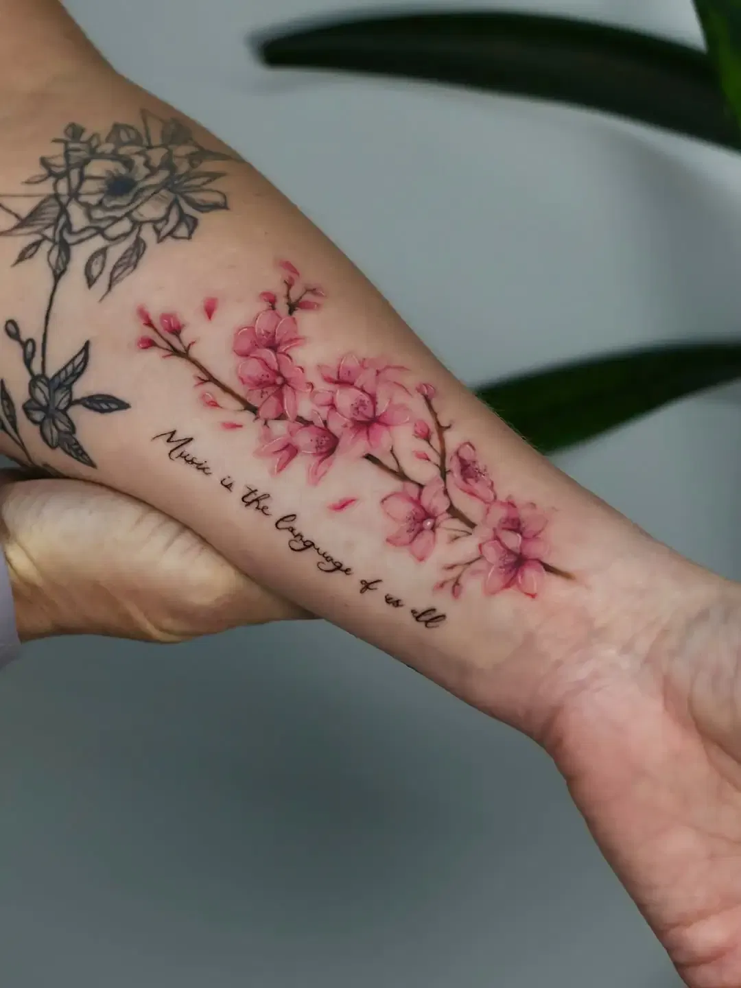 Floral Bouquet Cherry Blossom