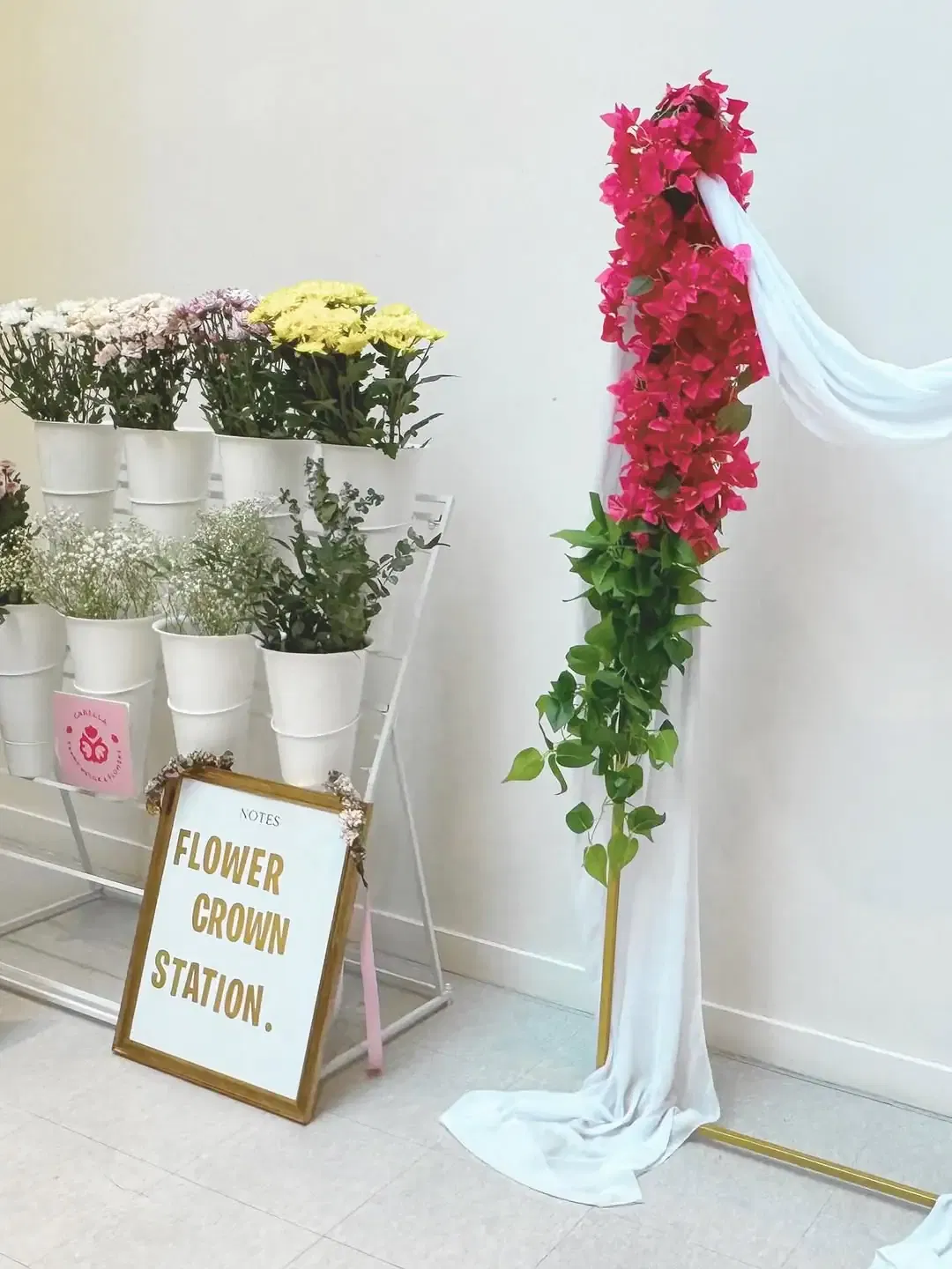 Flower Crown Table Decor