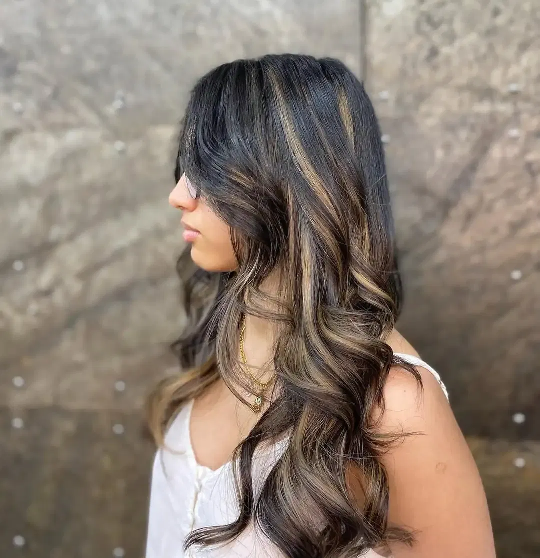 Golden Caramel Ombre