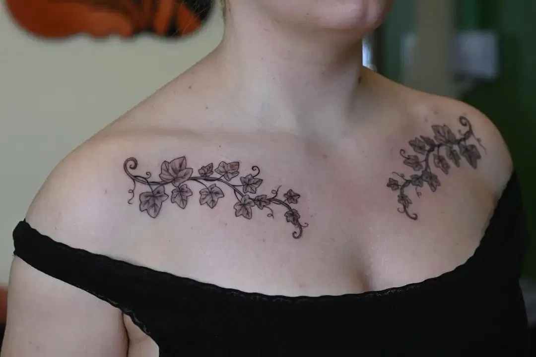 Ivy Vines Across Chest