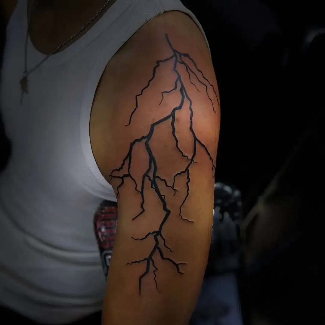 Lightning Bolt Tattoo