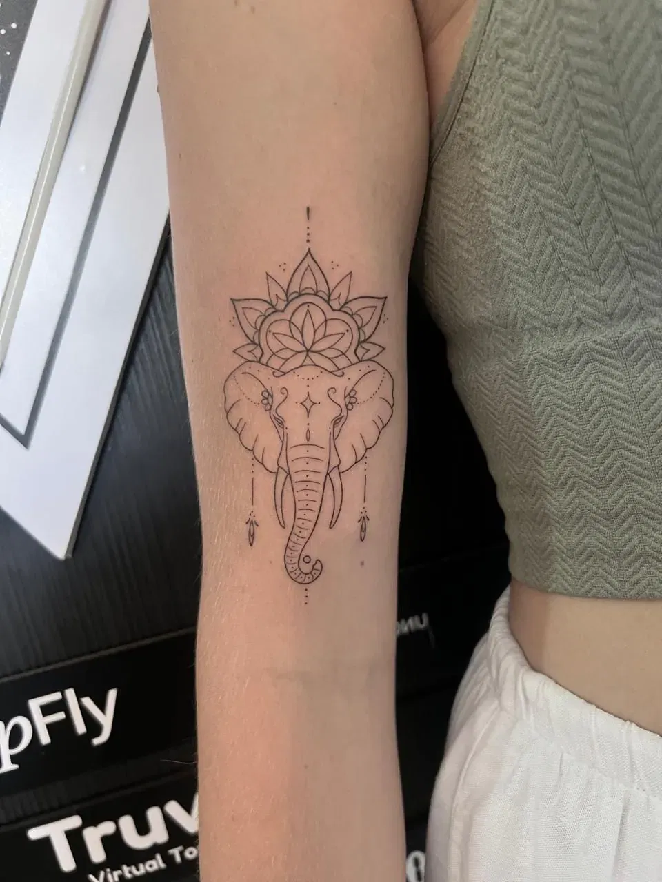 Line Art Tattoos