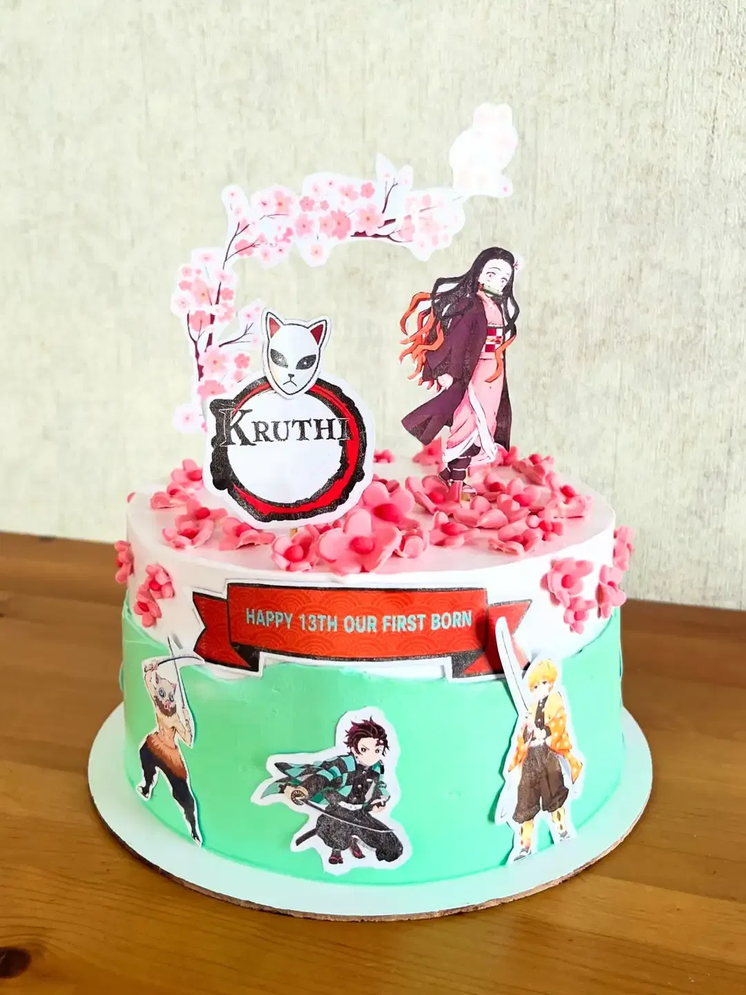 Luxury Anime Theme Cake