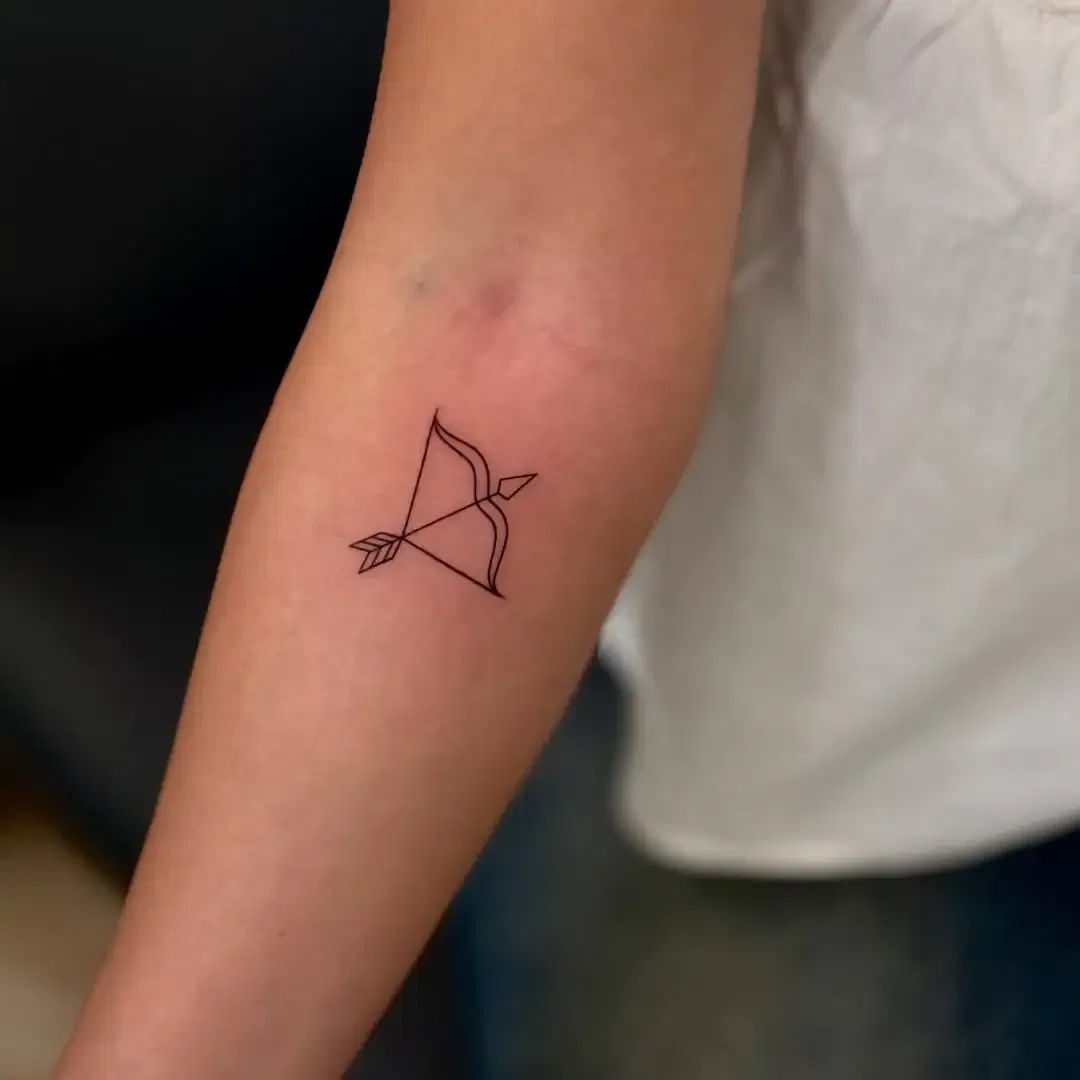 Minimal Arrow Tattoo