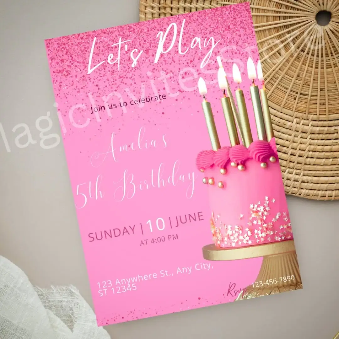 Pastel Birthday Card