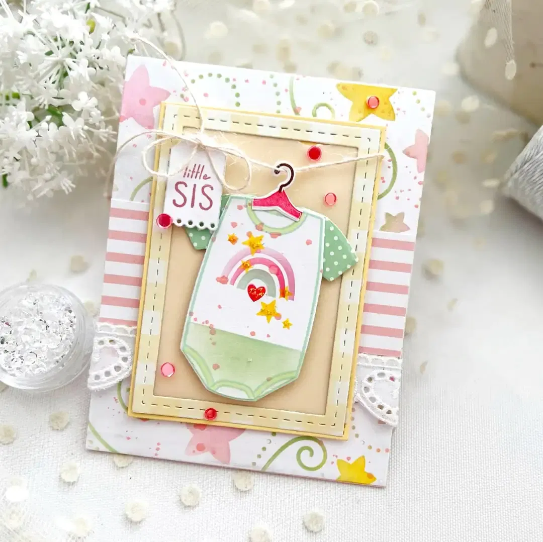 Pattern Stamp Onesies