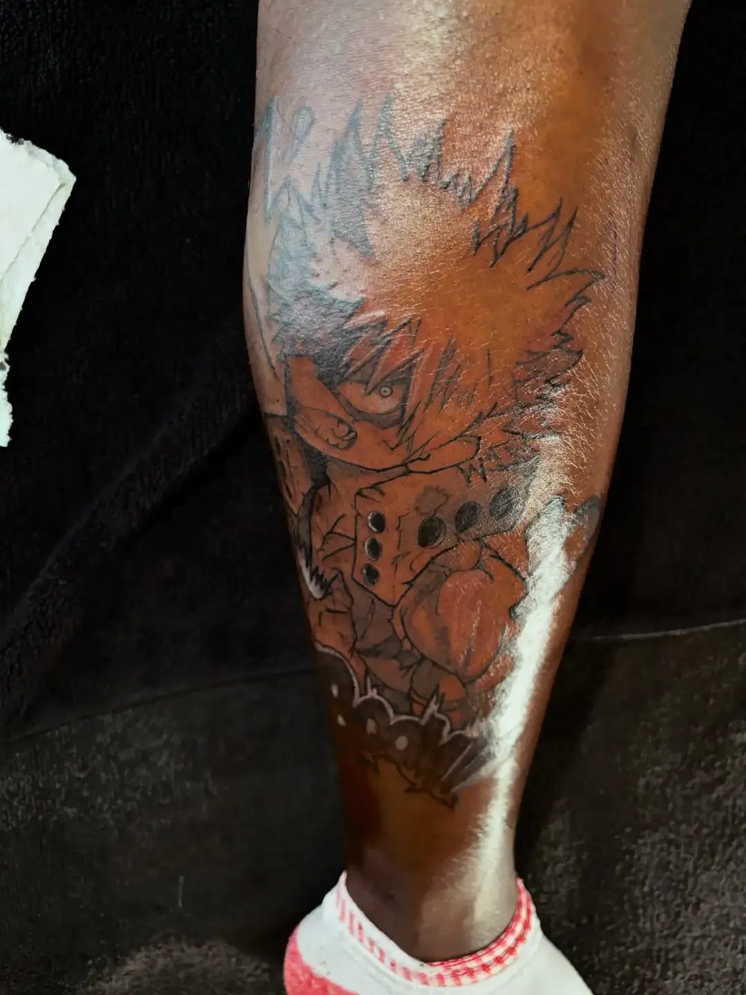 Pop Art Bakugo Tattoo