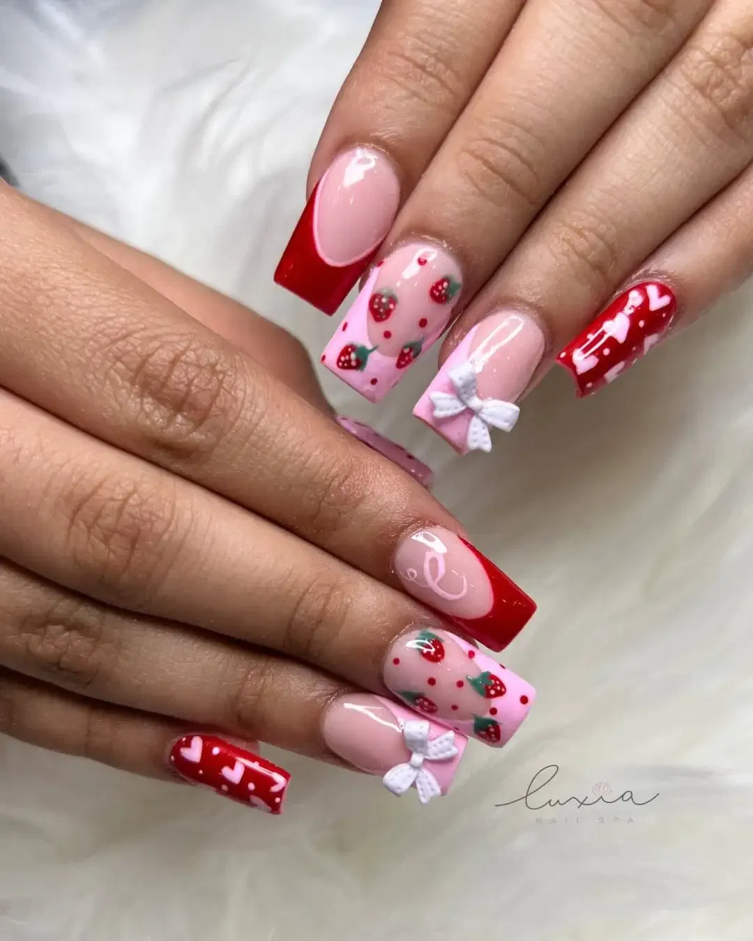 Red Heart Nails