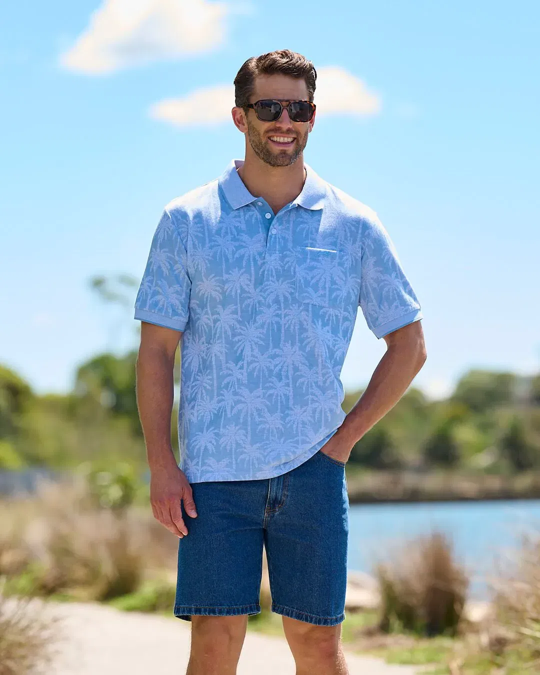 Striped Polo & Jorts