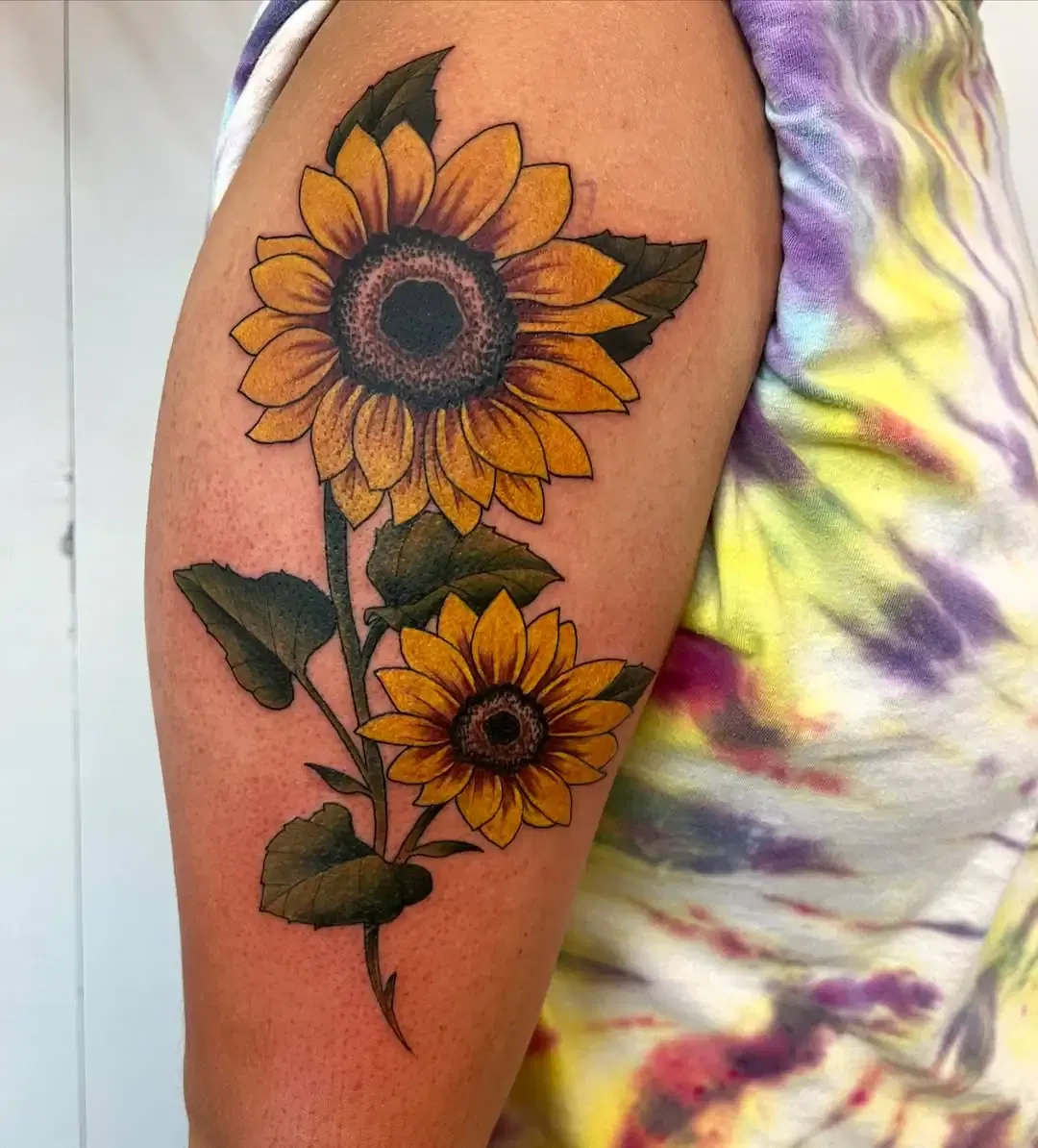 Sunflower Tattoos
