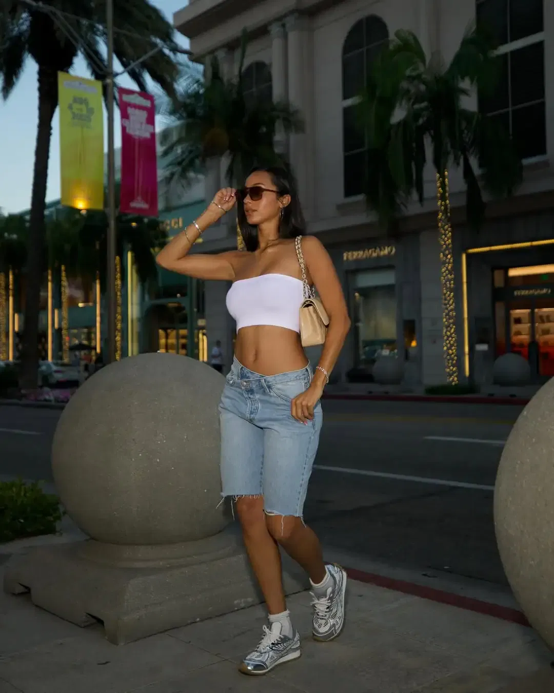 Tank Dress Over Jorts