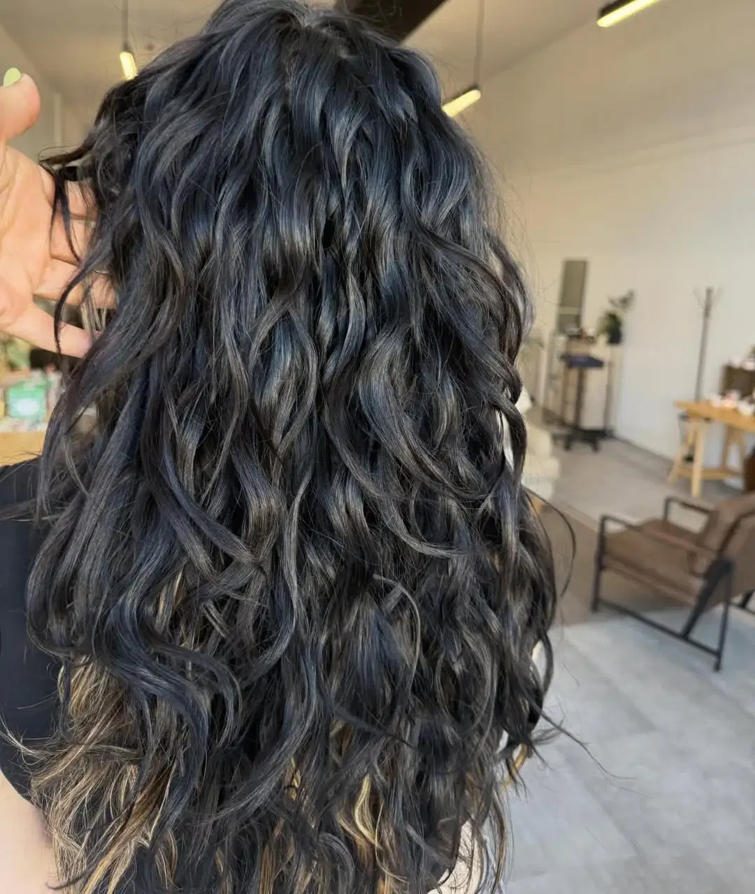 Textured Wavy Hair