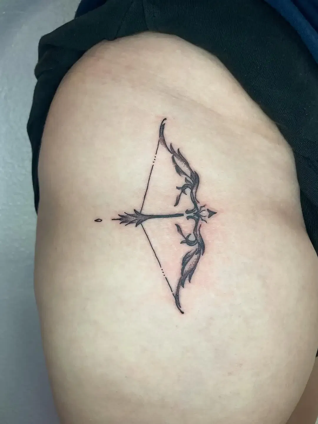 Tiny Arrow Tattoo