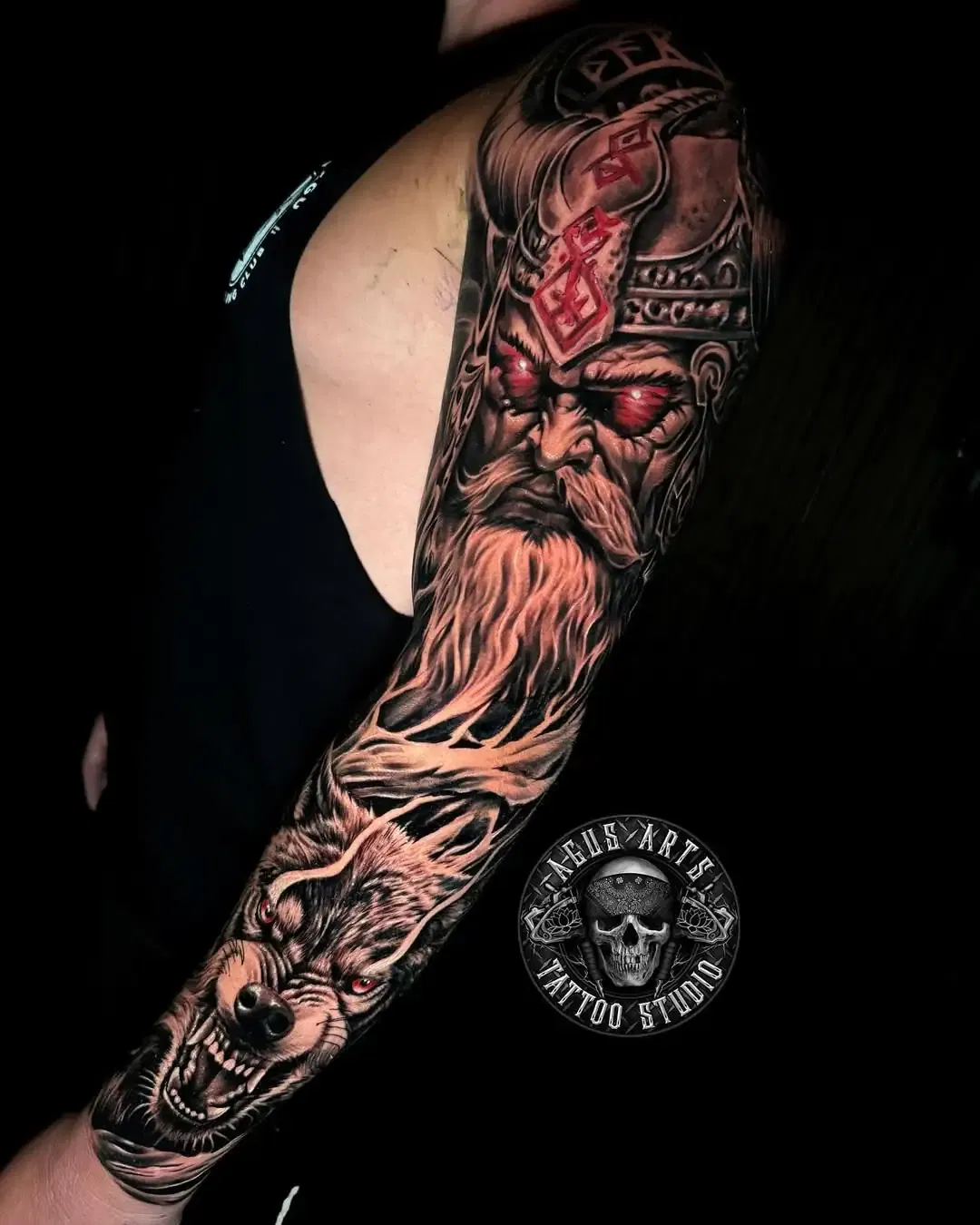 Viking Arm Tattoo
